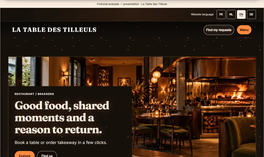 Steam & embers · restaurant