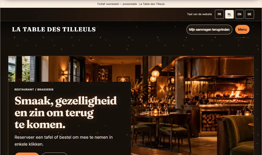 Stoom & gloed · restaurant