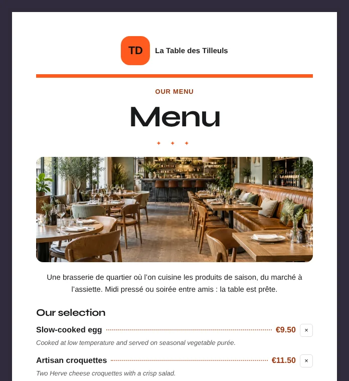 Fictional example — Documents
