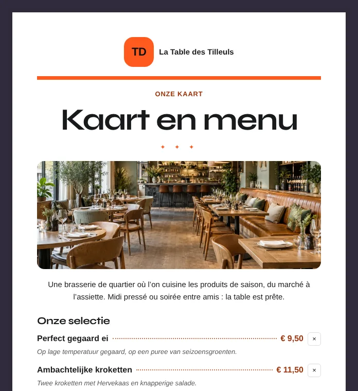 Fictief voorbeeld — Documenten